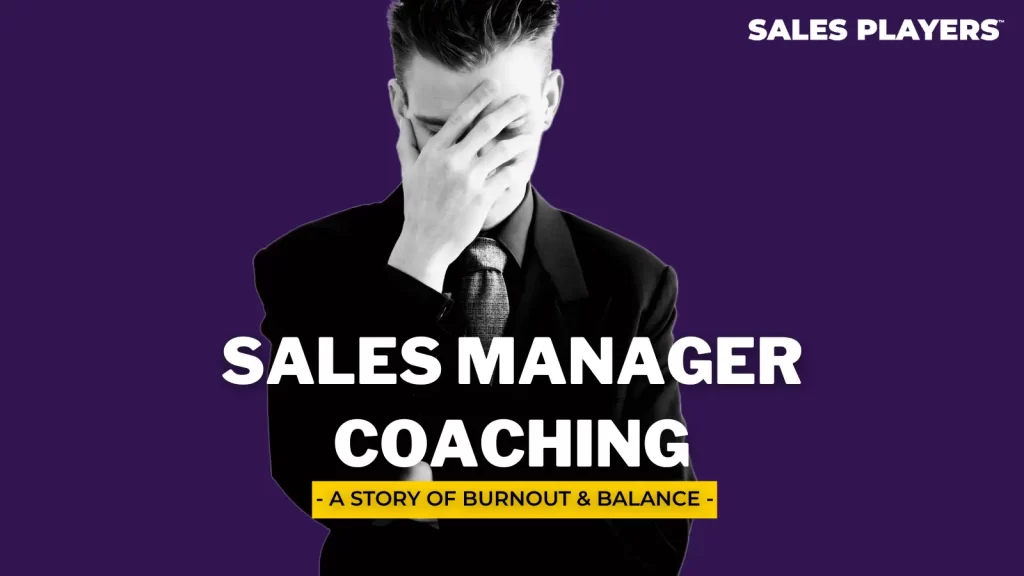 Sales manager under pressure at work – case story